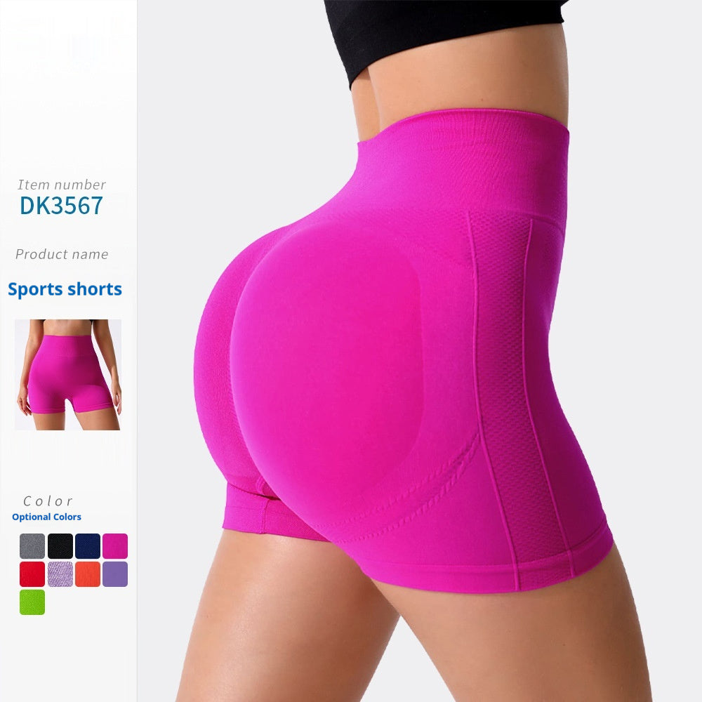Yoga Shorts For Workouts High-waisted Form-fitting And Tummy-control