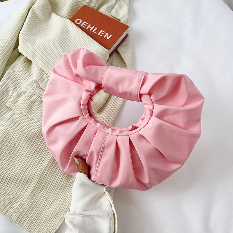 Women's Summer Fashion Pleated Bag Cloud Shoulder Bag