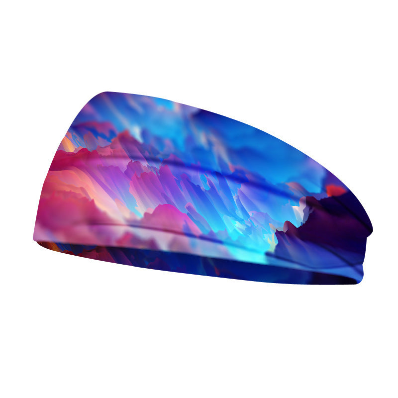 Geometric Print Men's And Women's Fashion Simple Headband