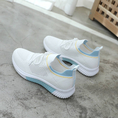 Fashionable Ladies Soft Sole Thin Breathable Sneakers