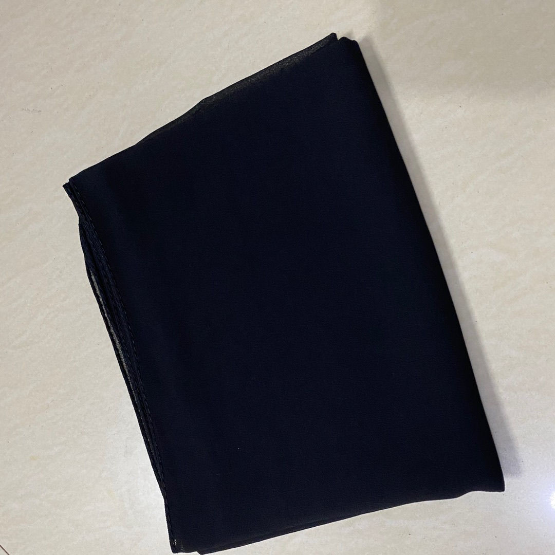 Fashion Casual Solid Color Chiffon Long Scarf