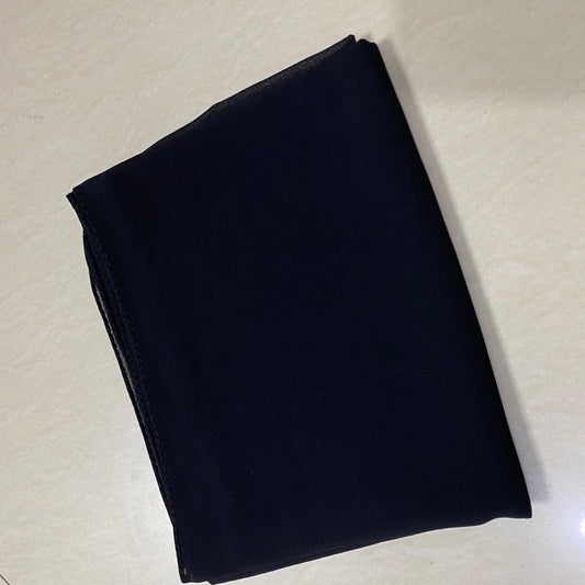 Fashion Casual Solid Color Chiffon Long Scarf