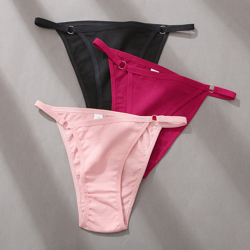 Women's Low Waist Ring Sexy Shorts