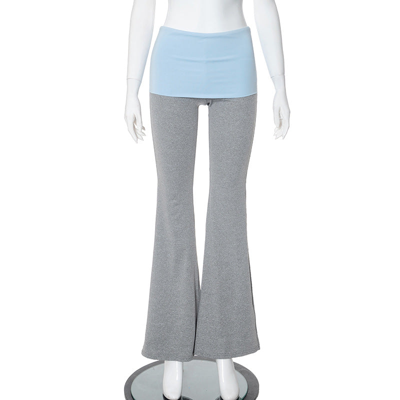 XINGX Printed Straight Casual Pants For Women