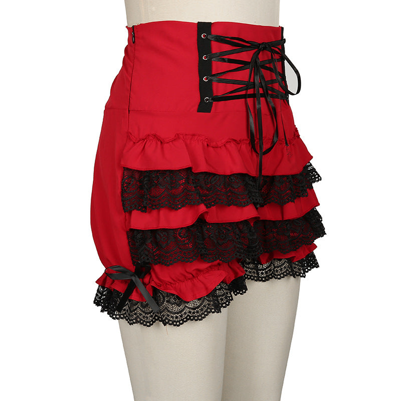 Lace High Waist Sexy Shorts