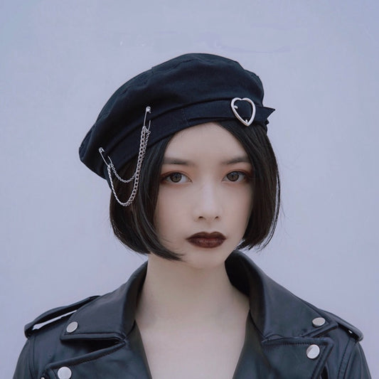 Ornament Original Handmade Heart Metal Beret