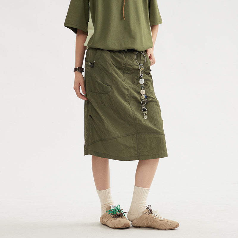 Women's Fashion Personality Summer Retro Skirt