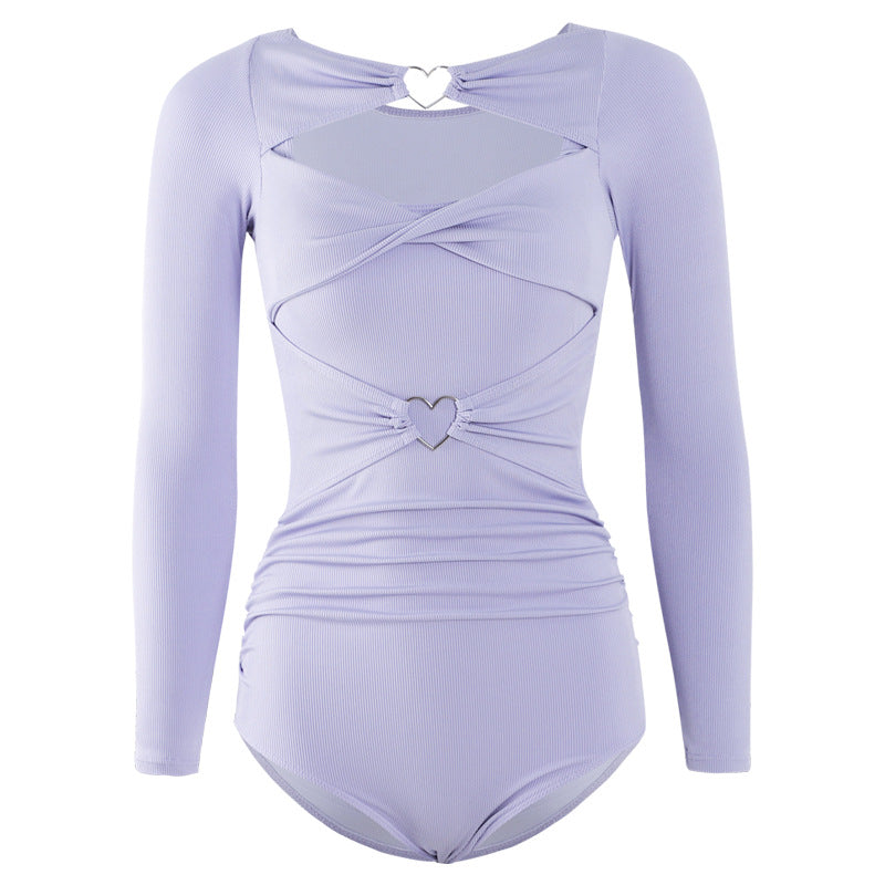 Triangle Covered Belly Hot Spring Bathing Suit Women