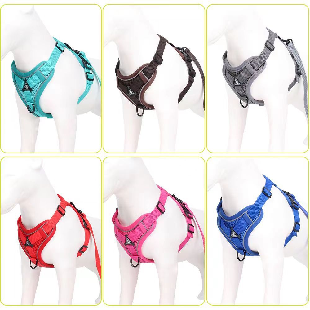 Vest Style Anti Slip Dog Reflective Traction Rope