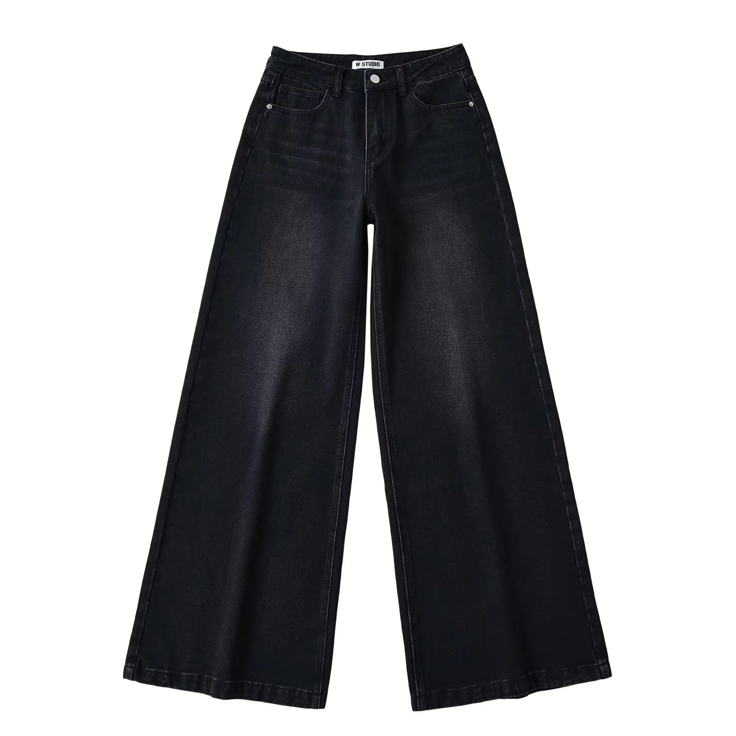 Water All-matching Jeans Horn Mop Trousers