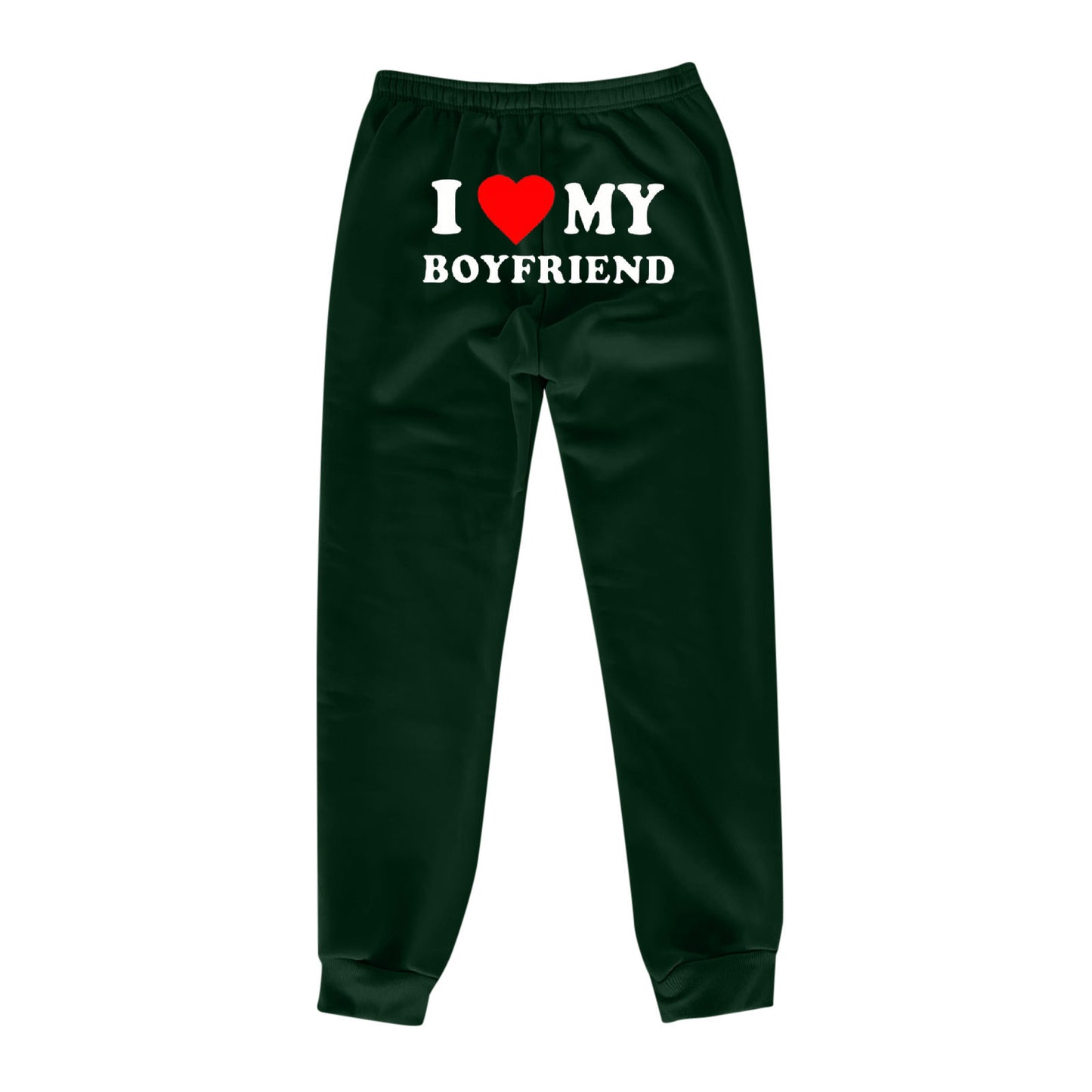 Casual Solid Color Running Track Pants