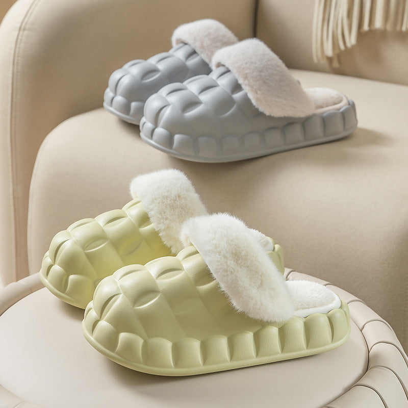Women's Winter Warm Removable EVA Cotton Slippers
