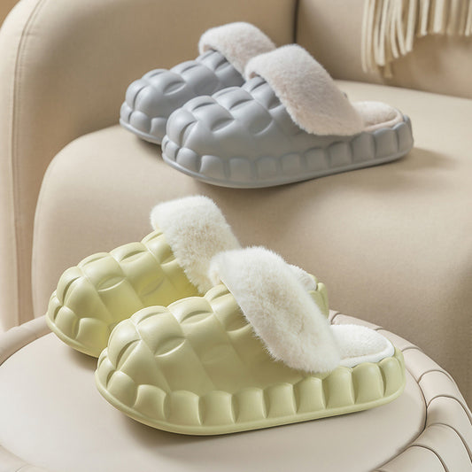 Women's Winter Warm Removable EVA Cotton Slippers