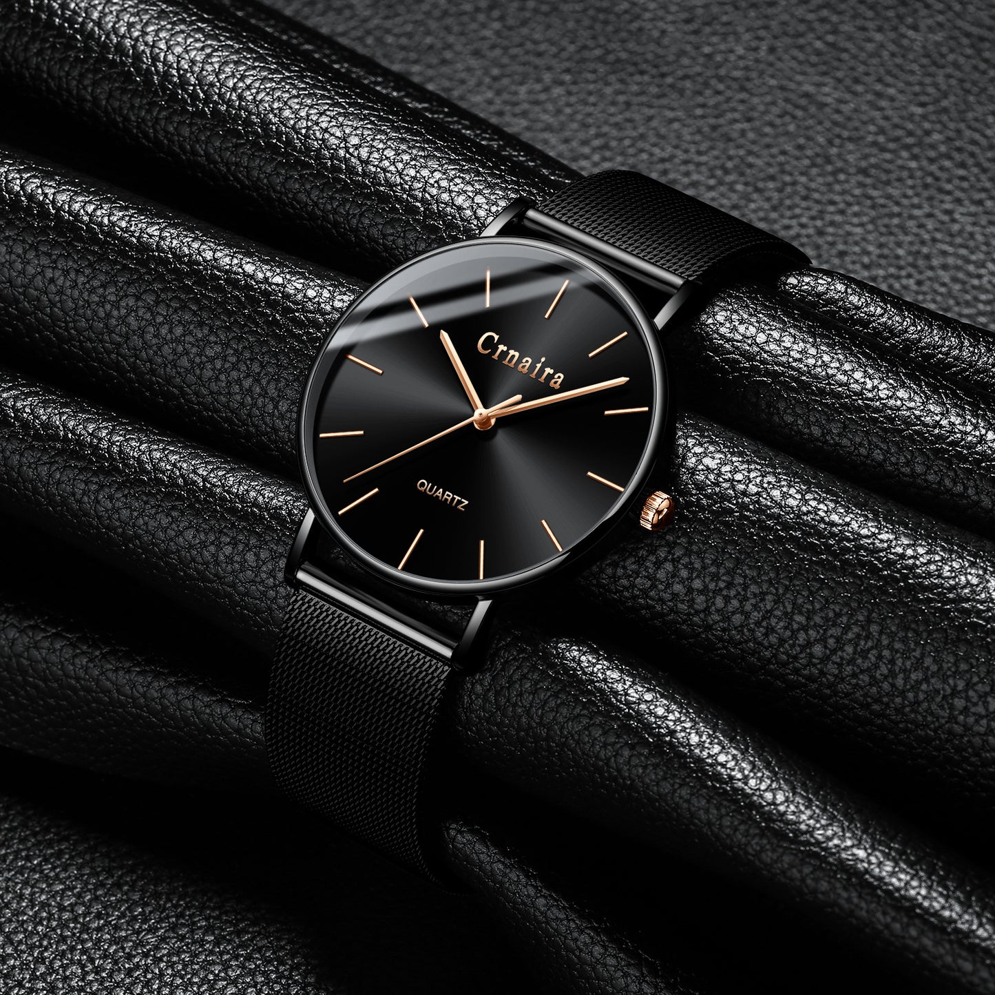 Men's Quartz Fashion Waterproof Simple Watch