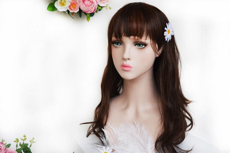 Handmade Hair Accessories Female Daisy Flower Duckbill Clip