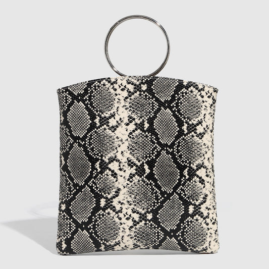 New Punk-style Metallic Handbag