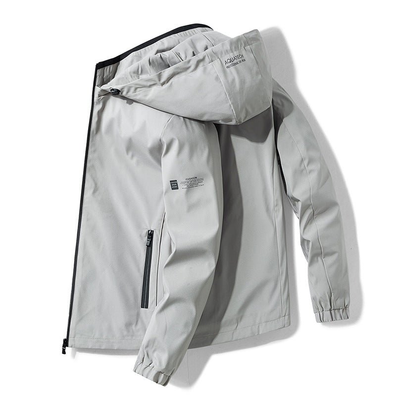 Outdoor Windproof Plus Size Shell Jacket Work Clothes