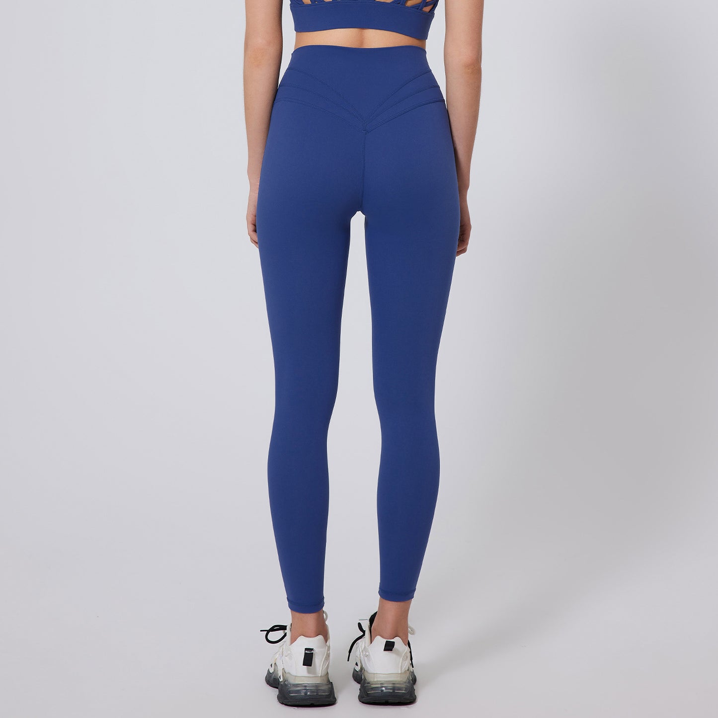 Nude Feel High Waist Yoga Pants Women's Sports Tights Fitness Pants