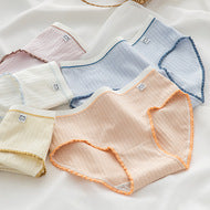 Women's Fashion Casual Cute Print Cotton Inner Crotch Panties