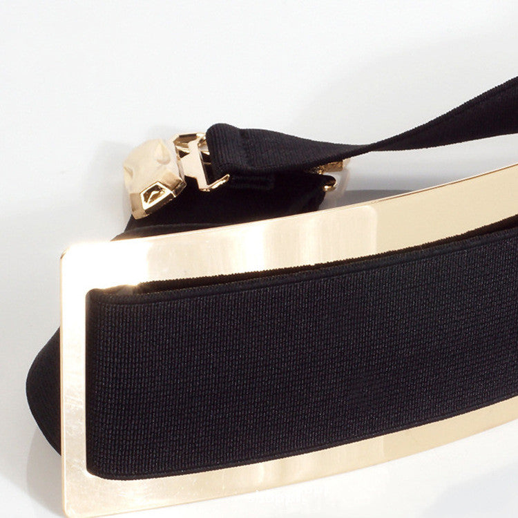 Ladies Decorative Fashion Sequin Mirror Iron Belt