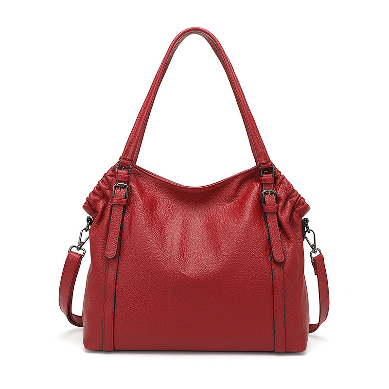 Cowhide New Style Simple Large Capacity Handbag For Women