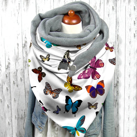 Halloween Fashion Simple And Versatile Thick Shawl