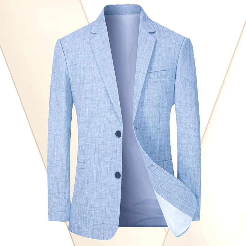 Spring And Autumn Men's Thin Suit Jacket