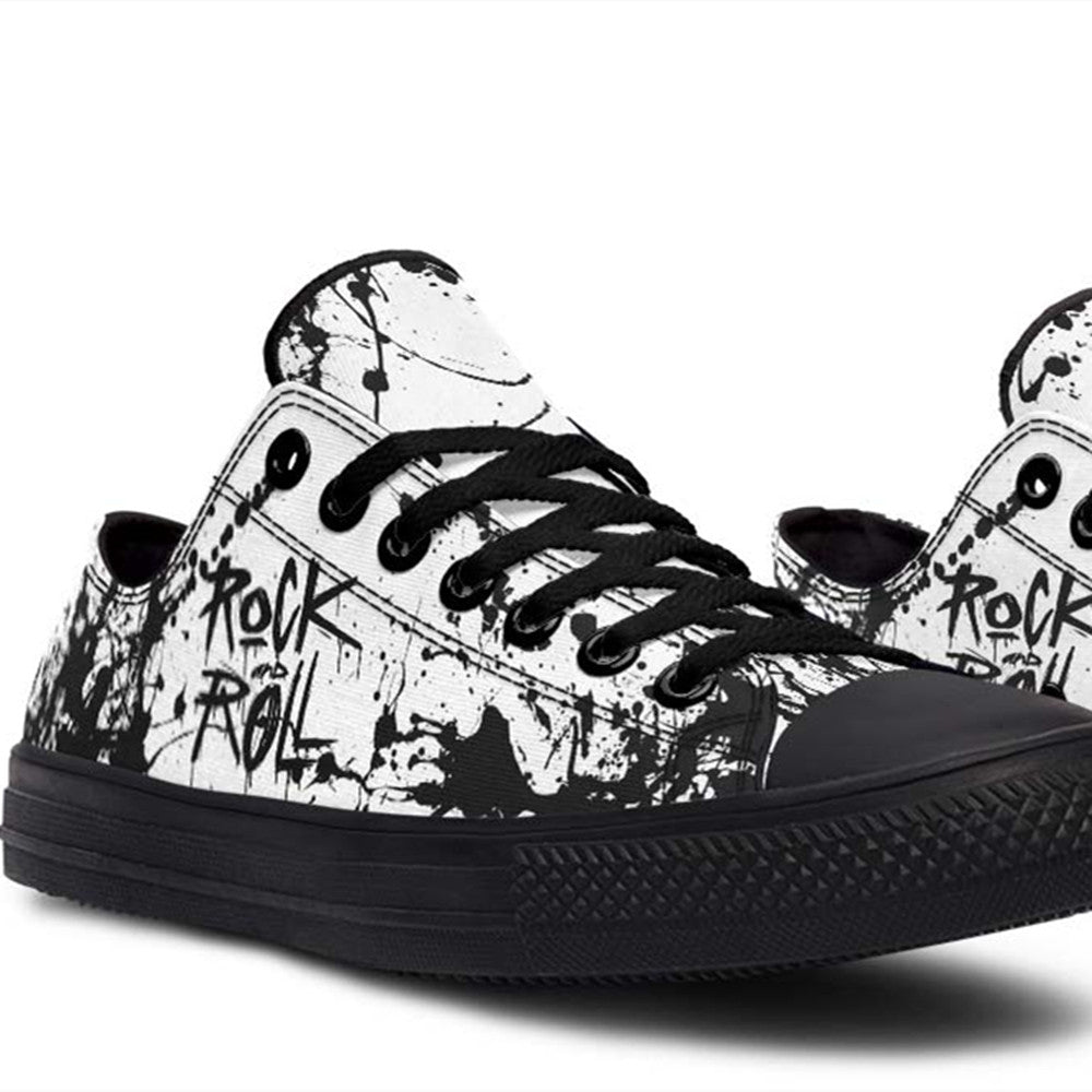 Fashion Print Couple Low-Top Canvas Shoes