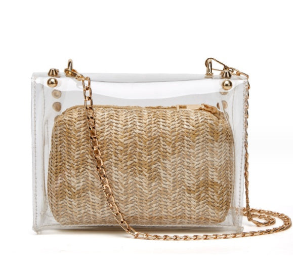 Single Shoulder Crossbody Women's Small Square Bag