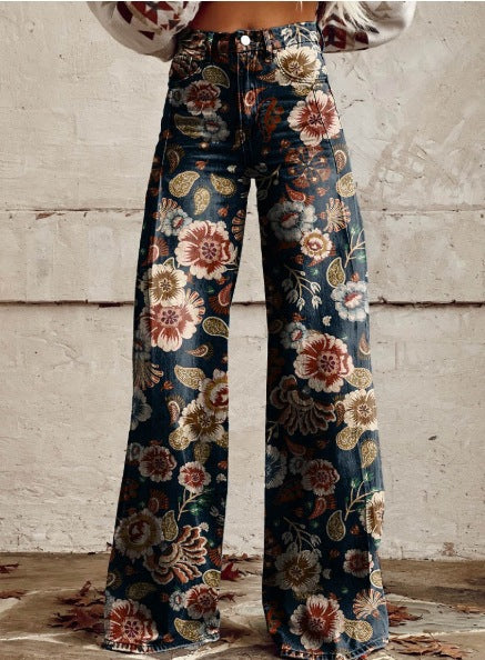 Lightweight Faux Denim Jeans In Plus Sizescasual And Versatile