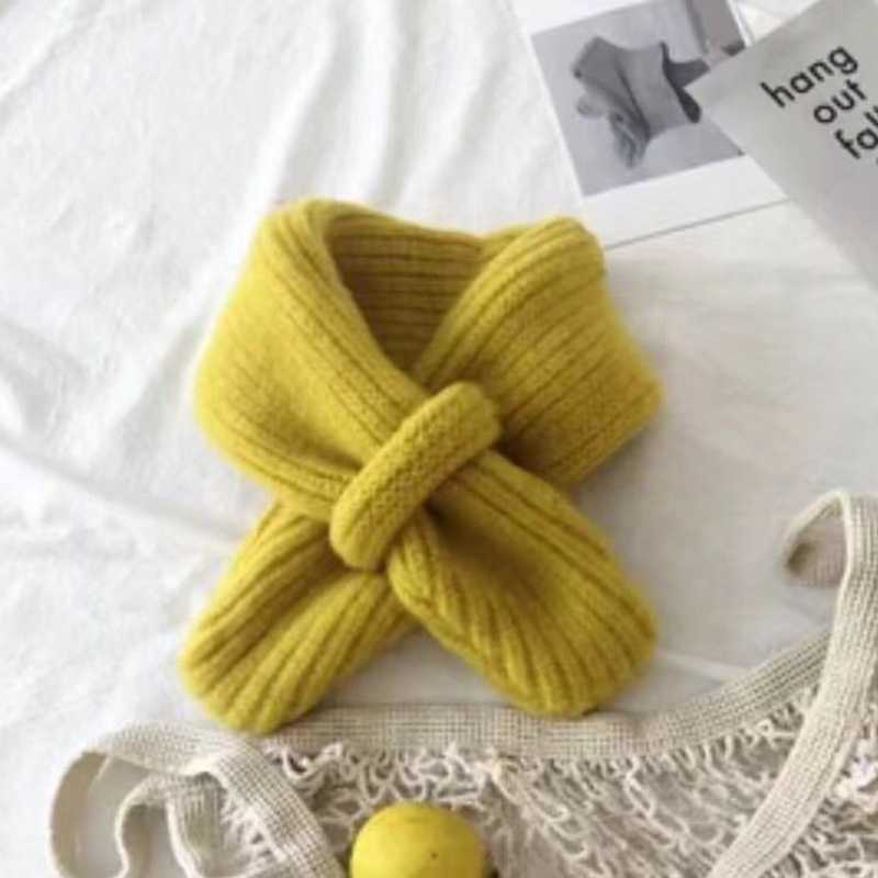 Candy Color Sleeve Children's Scarf Neck Cover