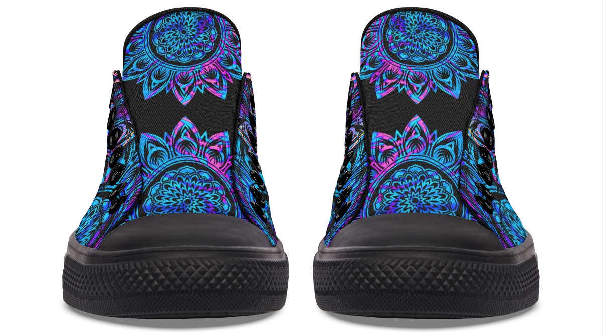 Fashion Print Couple Low-Top Canvas Shoes