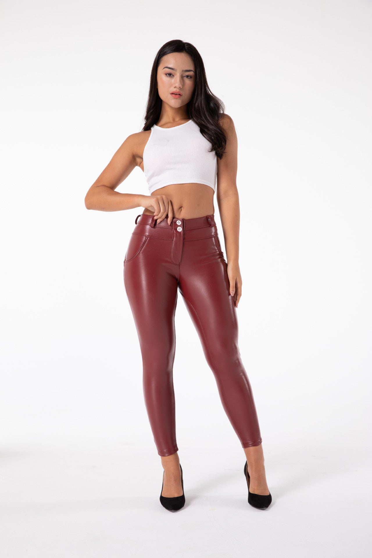 Big Size Slimming Dance Over Butt Fitness Pants