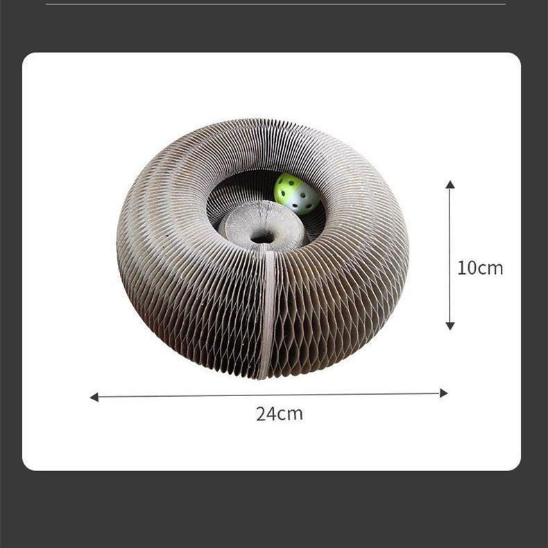 Corrugated And Foldable Cat Paper Nest