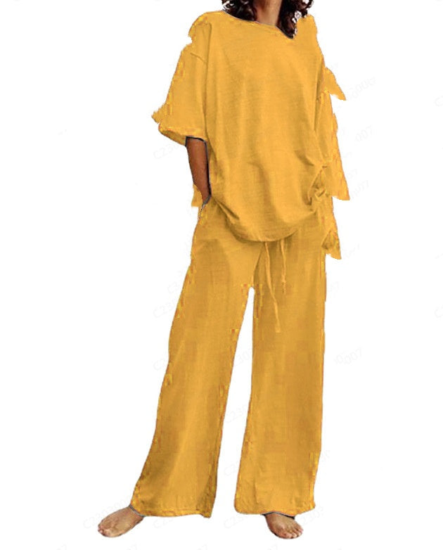 Five-button Solid-color Fashionable Sports Suit