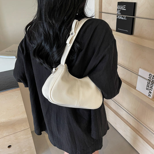 Hand Carrying Red Underarm Oblique Shoulder Bag