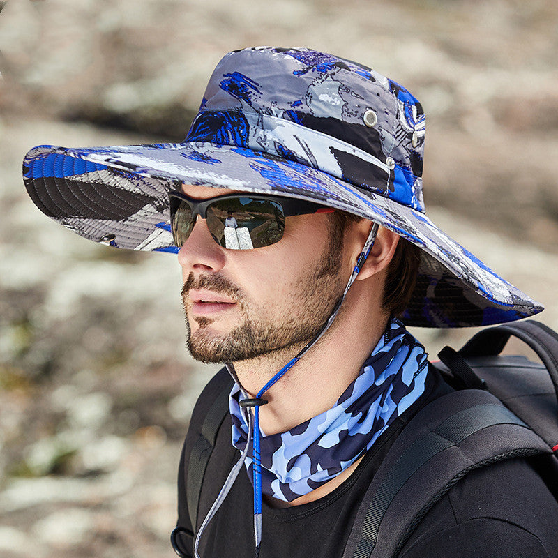 Fishing Fishing Sunscreen Sunshade Outdoor Big Brim Fisherman Hat Women