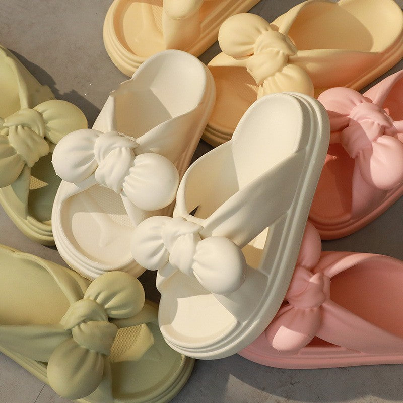 Women's Anti-skid Cute Bow Tie Sandals