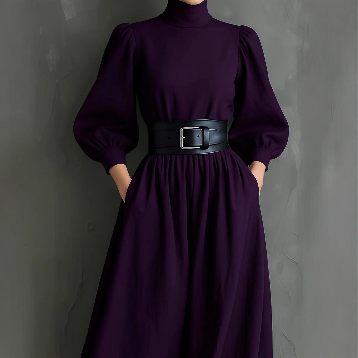 Affordable Luxury Purple Dress A Niche Elegant Gown