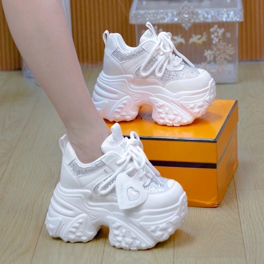 Thick Bottom Height Increasing Insole Dad Shoes Women