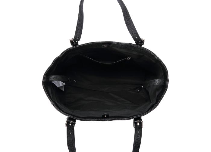 Pebbled Corner Shopping Bag