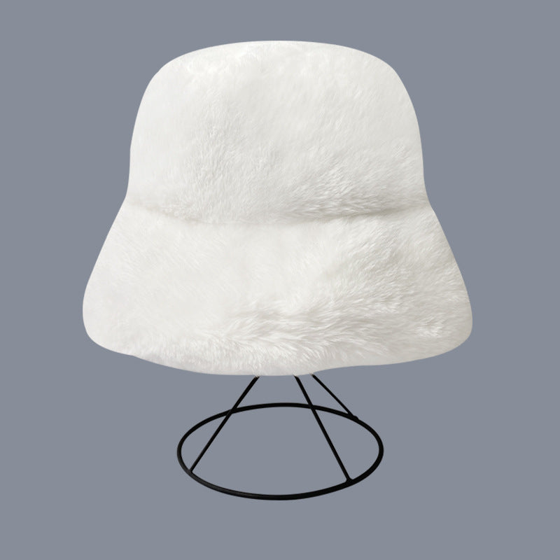Women's All-match Cold Protection Warm Fisherman Hat Plush Basin Hat