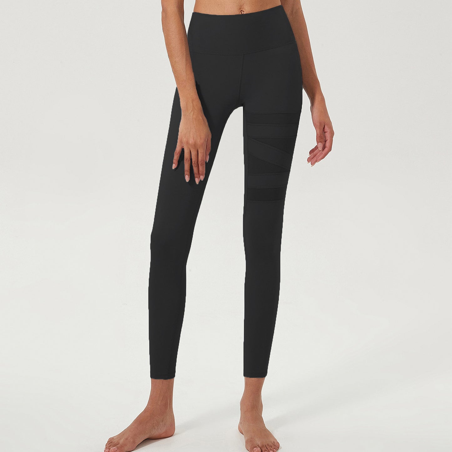 Anti-curling Plus Size Sports Leggings