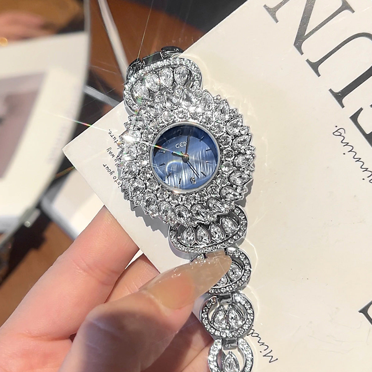 Flot Fritillary udsøgt kvartsur