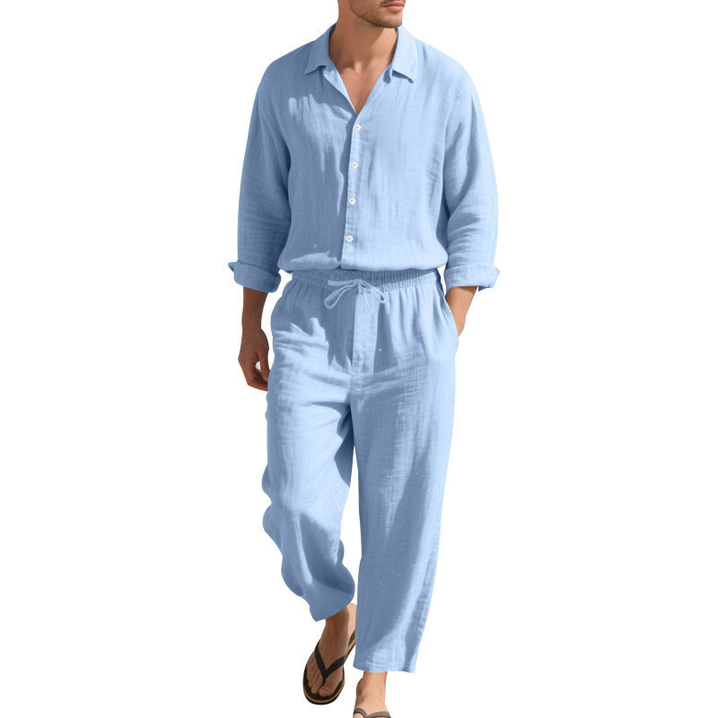 Sun Protection Long Sleeve Shirt Trousers Suit