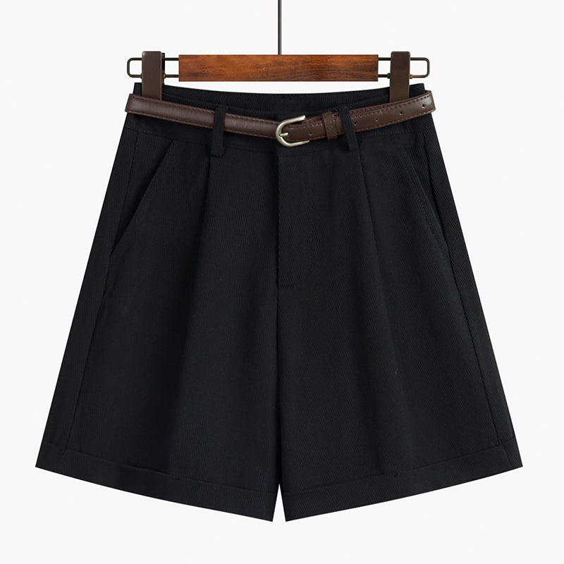 The New Korean Version Of The Small Straight All-match White Wide-leg Pants