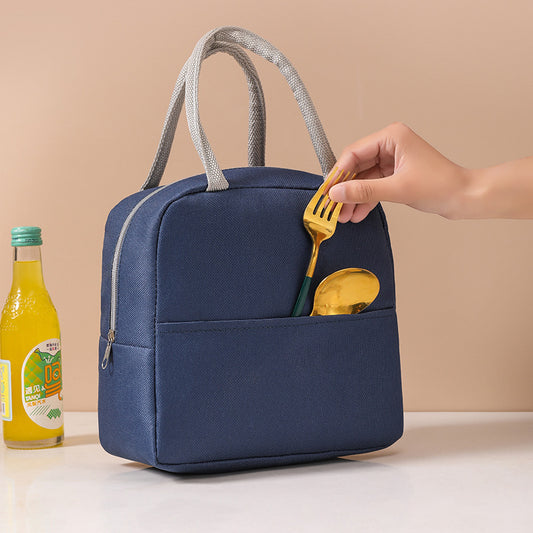 Fashion Aluminum Film Thickened Portable Lunch Bag