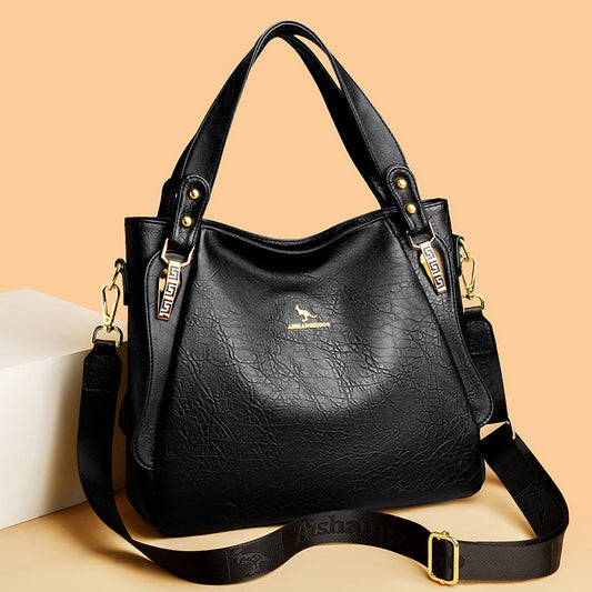 High-Capacity Niche-Design Tote Bag Elegant Shoulder Bag For Midlife Moms