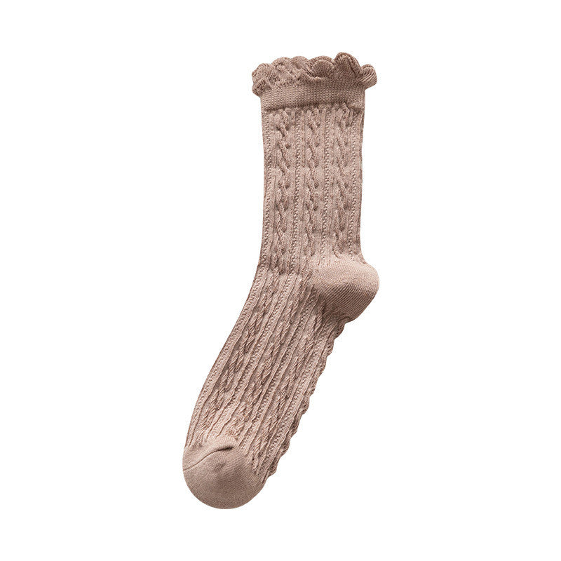 Women's Cotton Cute Japanese Bear Stockings