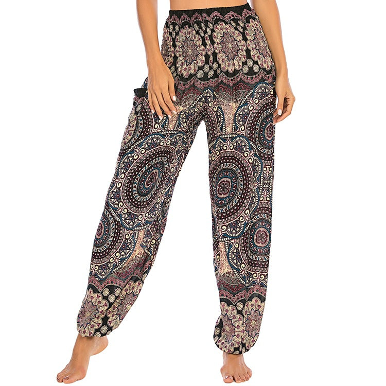 Women's Fashion Rayon Cotton Yoga Pants
